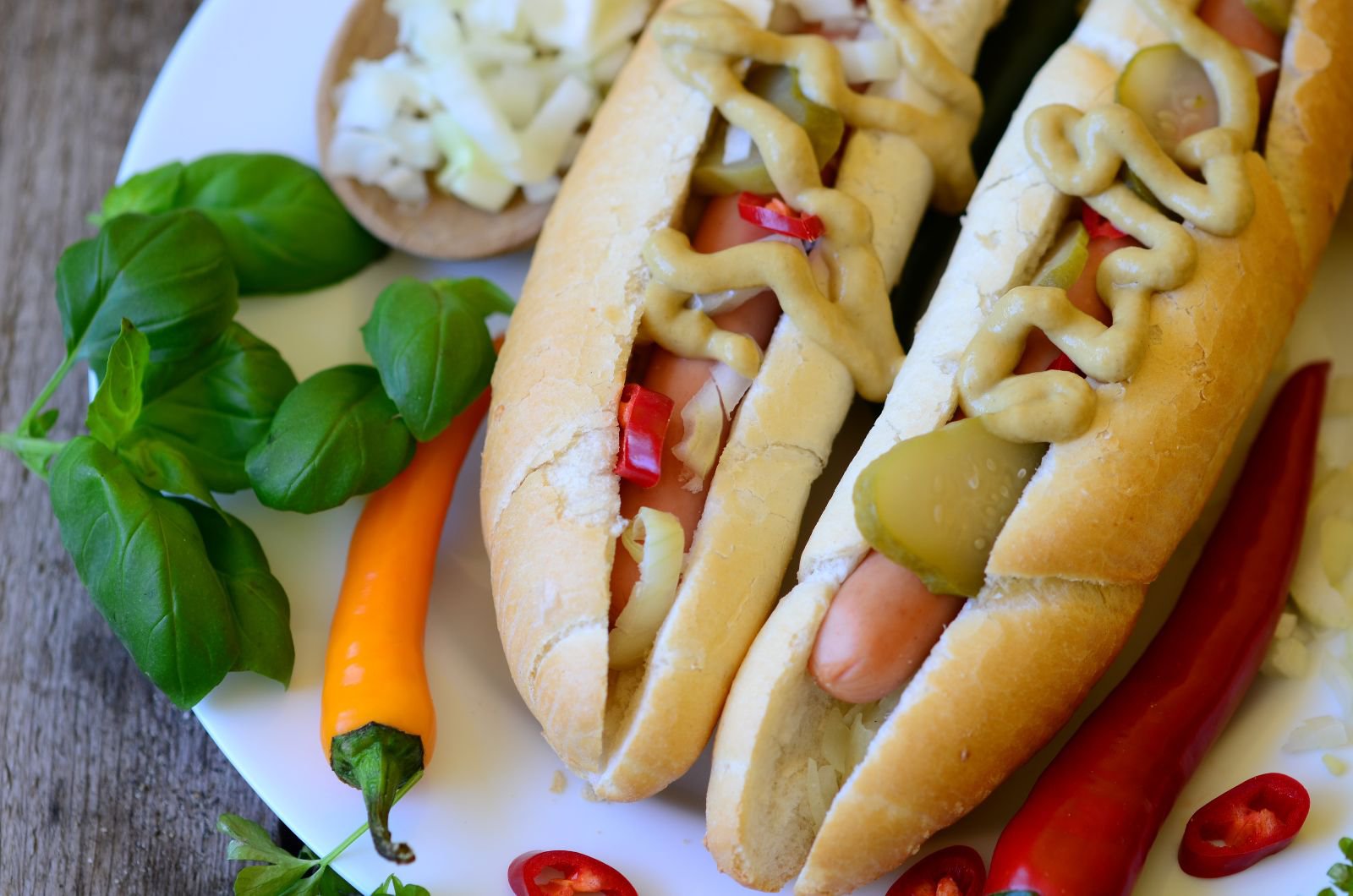 Chicago Char Dog with Fresh Cucumber Relish Recipe