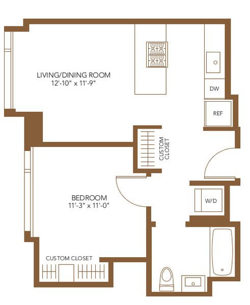 OneEleven 1 Bedroom 03